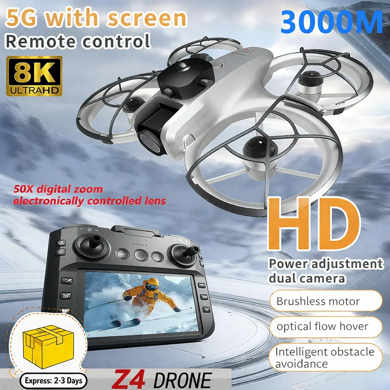 Drone Surveying - Neue MINI Z4 Drohne 4K Professionell