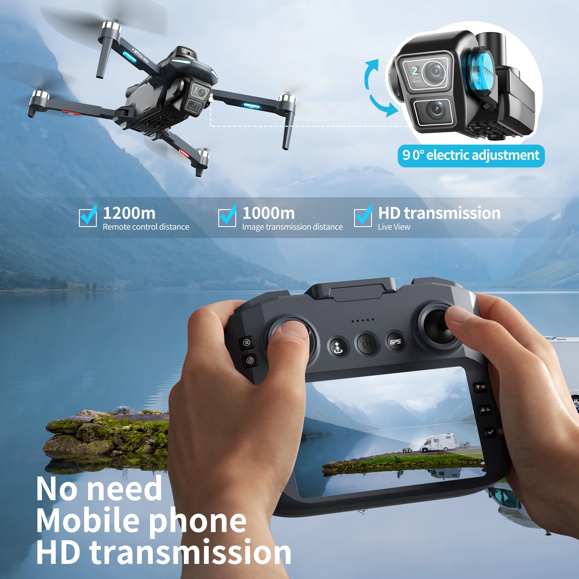 Original XT606 Drohne Professi – Drone Surveying Bewertung und Preis