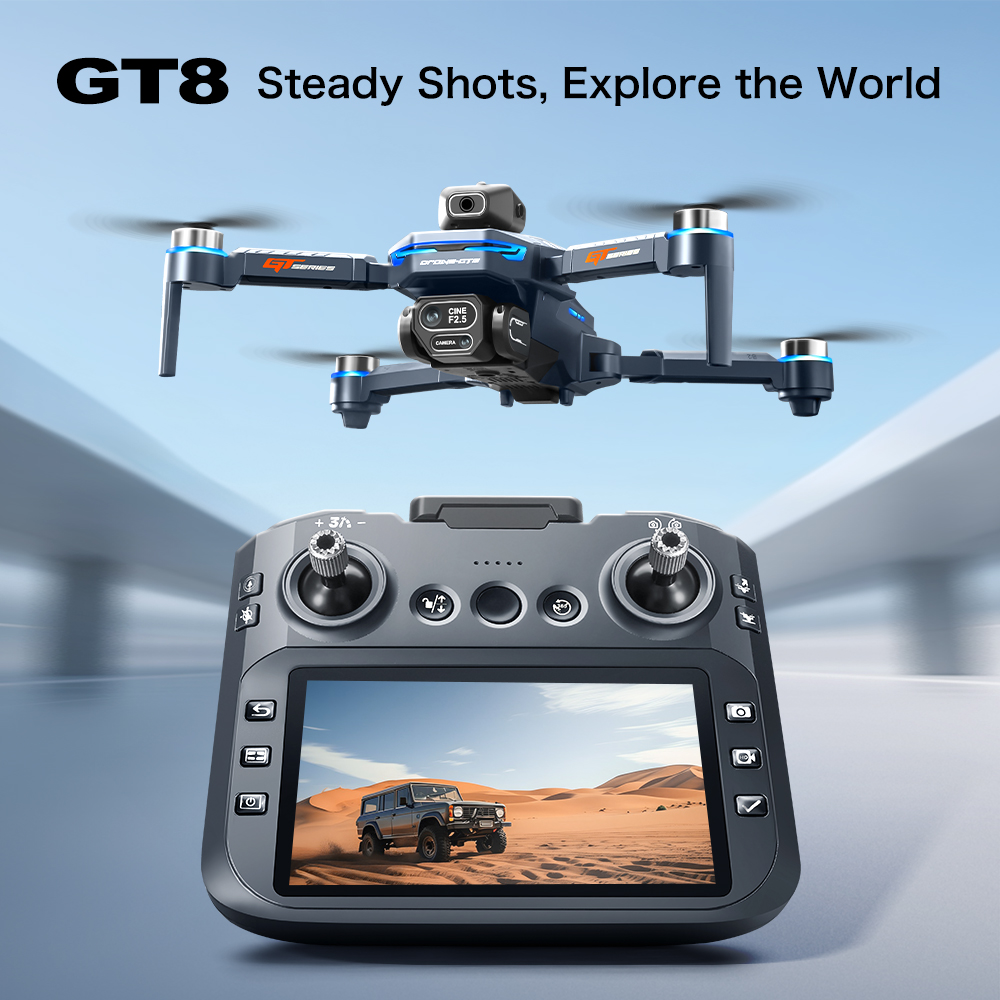 GT8 Max Faltbare Drohne 8K HD  – Drone Surveying Bewertung und Preis