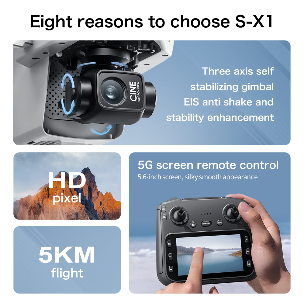 Original S-X1 Drohne 8K HD Pro – Drone Surveying Bewertung und Preis