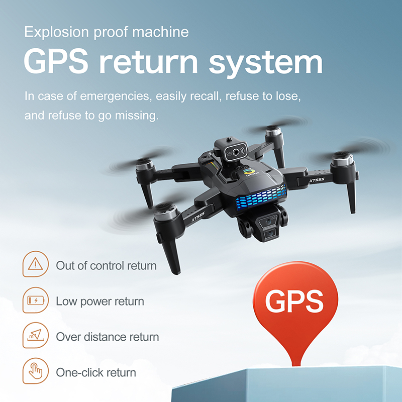 Neue XT555 GPS RC-Drohne mit p – Drone Multispectral Bewertung und Preis