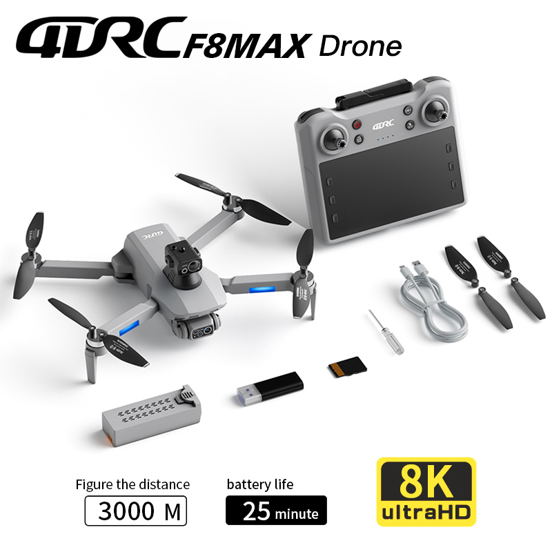 F8 MAX GPS-Drohne, professione – Drone Lidar Bewertung und Preis